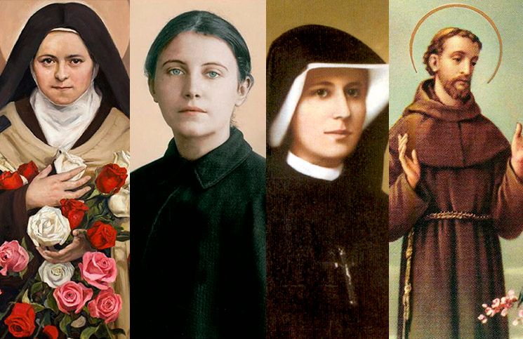 Estos 4 santos recibieron como regalo de Navidad al Niño Jesús