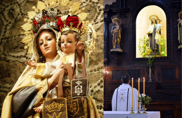 La vez en que el Escapulario de la Virgen del Carmen salvó a un sacerdote