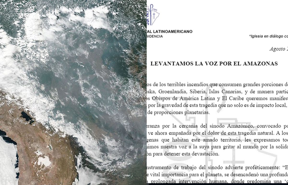 Los obispos de la amazonía se pronunciaron frente a los incendios