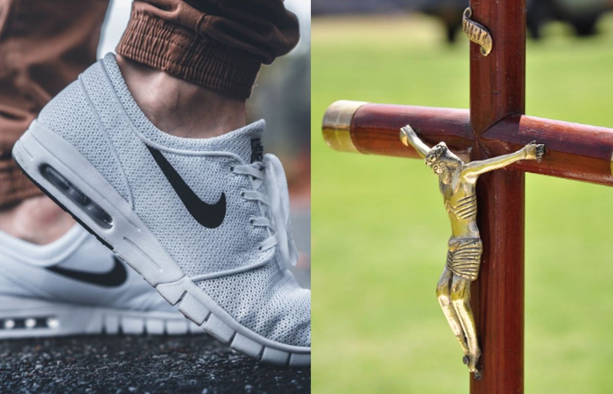 Crean las “Zapatillas de Jesús” y tienen agua bendita en su suela