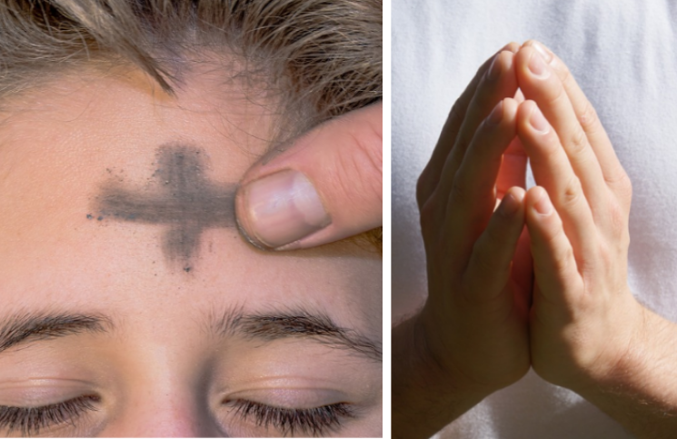 Una importante oración para el Miércoles de Ceniza para rezar en familia