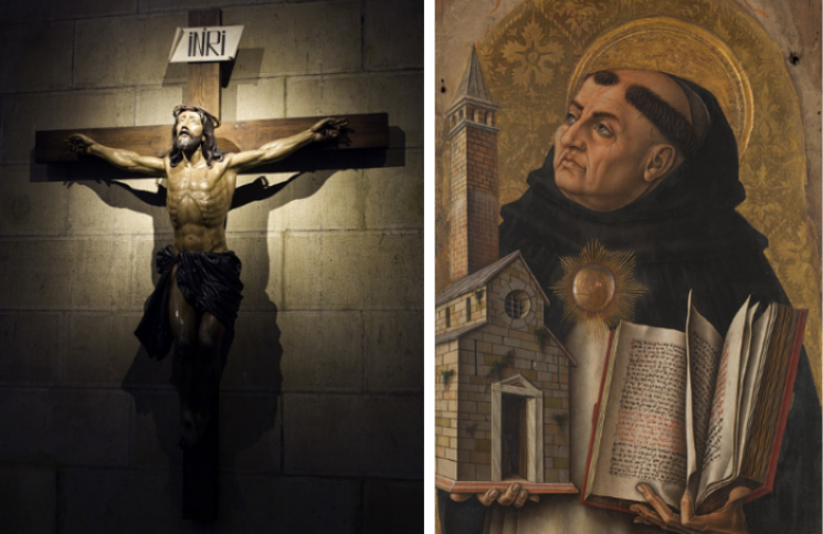 La vez que Jesús le habló desde un crucifijo a Santo Tomás de Aquino