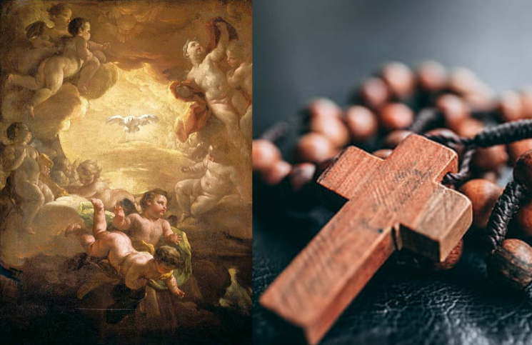 ¿Conoces el rosario del Espíritu Santo? ¡Aprende a rezarlo!