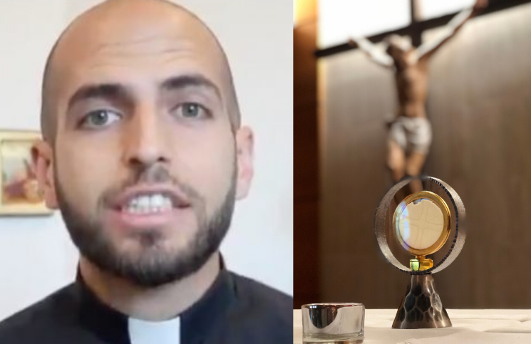 Conmovedora respuesta de un sacerdote a quienes no creen en la presencia de Jesús en la Eucaristía