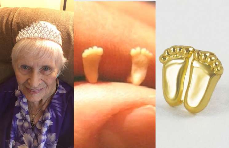 Fallece la activista que creó el célebre pin provida "preciosos pies"