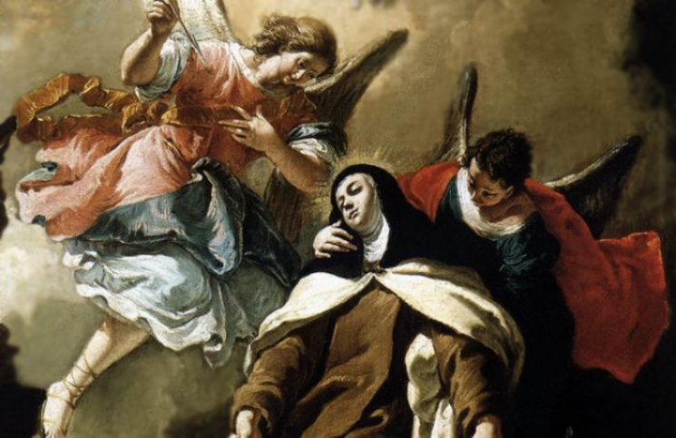 Cuando un ángel de la más alta jerarquía se apareció a Santa Teresa de Ávila