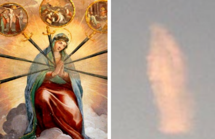 Familia afirma que rezó a la Virgen de los Dolores y les agradeció de esta forma