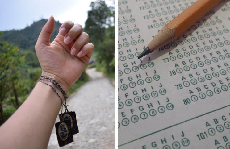 Obligaron a estudiante a quitarse símbolos religiosos para rendir un examen