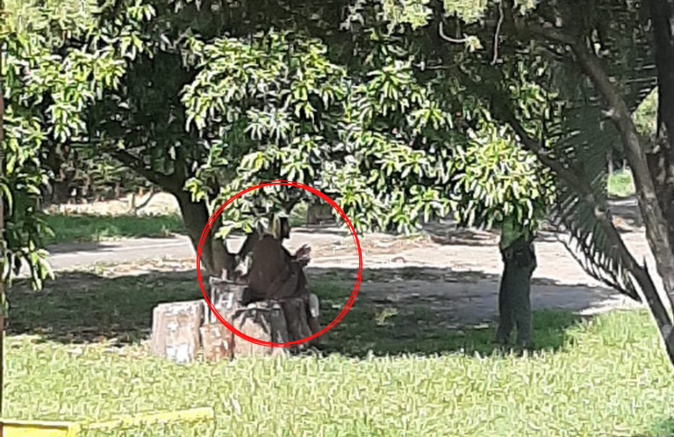 ¿Jesús se apareció a un policía en Colombia? La curiosa foto que se hizo viral