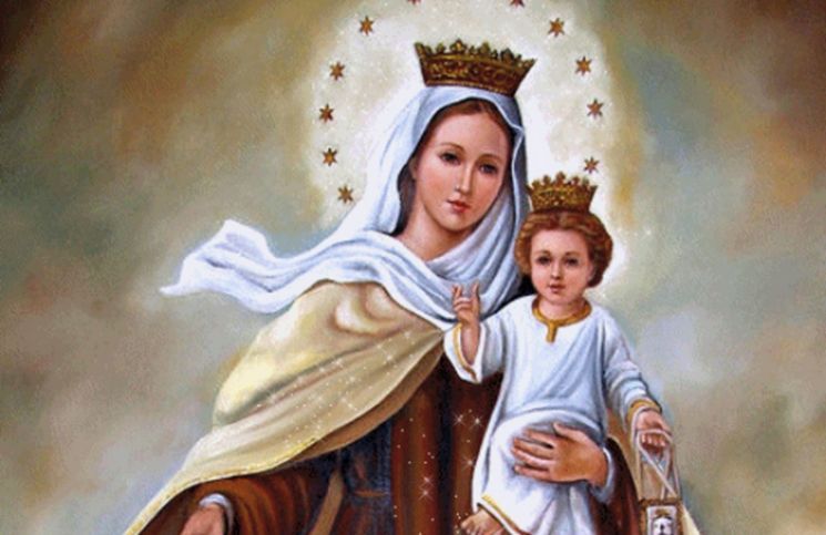 Quinto día de la novena a la Virgen del Carmen