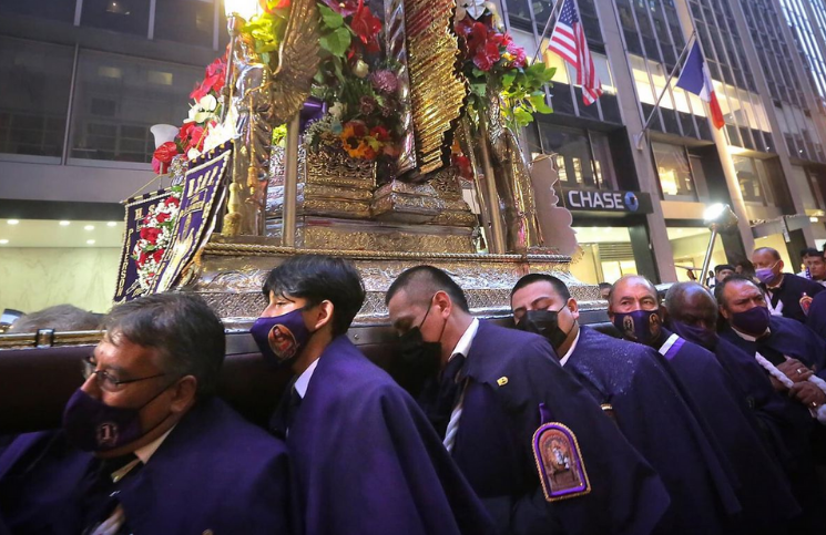 Esta es la única procesión que sale a recorrer las calles de New York