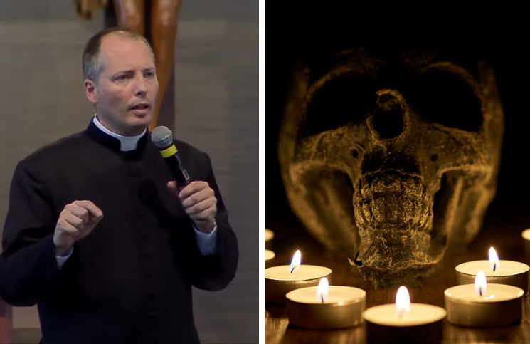 Sacerdote alerta: "el año satánico comienza el día de Halloween"