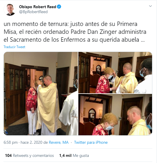 joven sacerdote