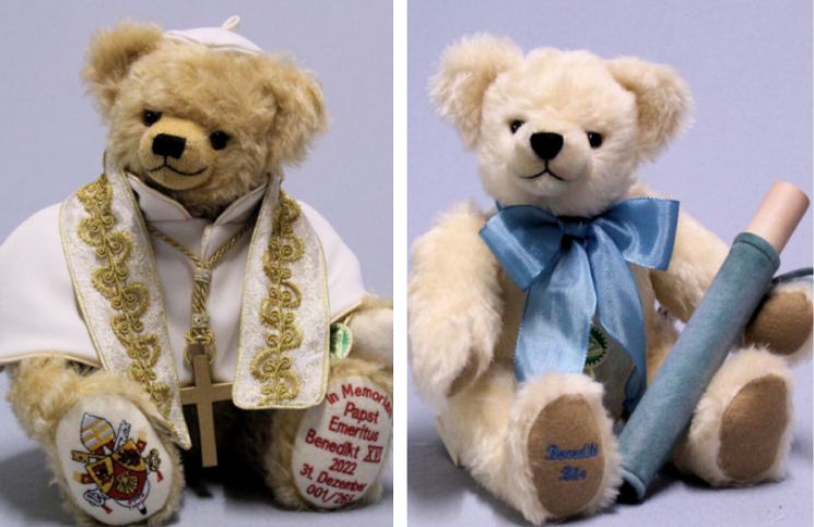 oso de peluche de benedicto XVI
