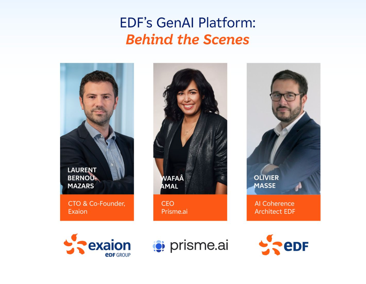 EDF selects Prisme.ai to power its generative AI portal