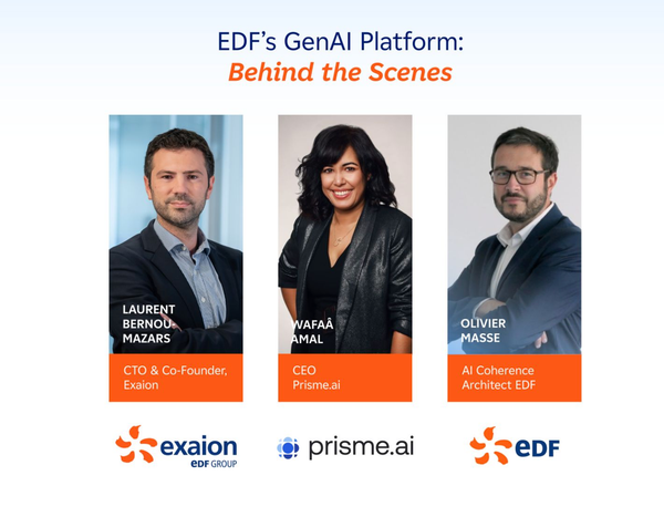 EDF selects Prisme.ai to power its generative AI portal