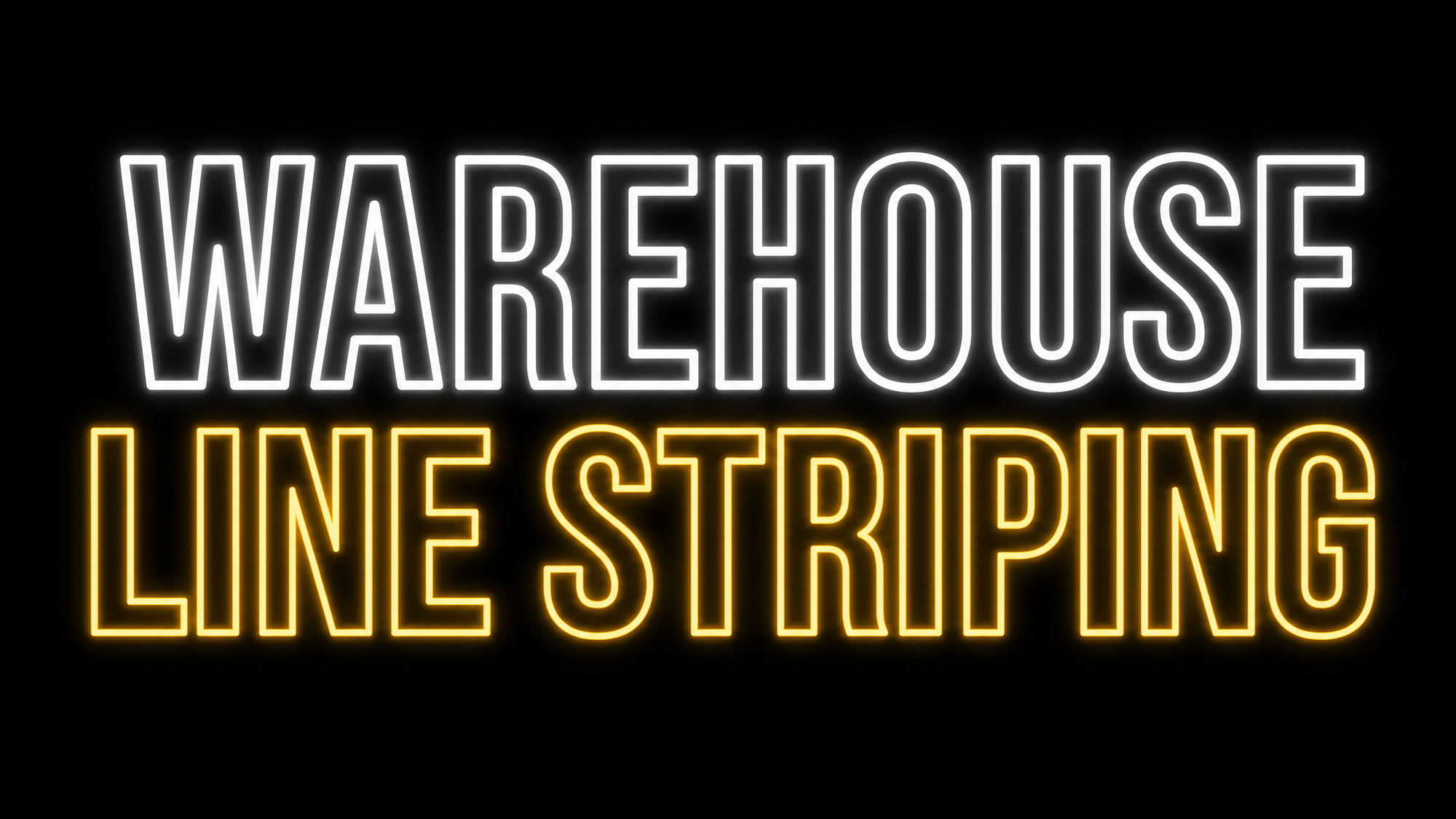 Warehouse Line Striping and Removal