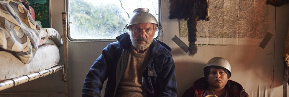 hec and ricky in the trailer