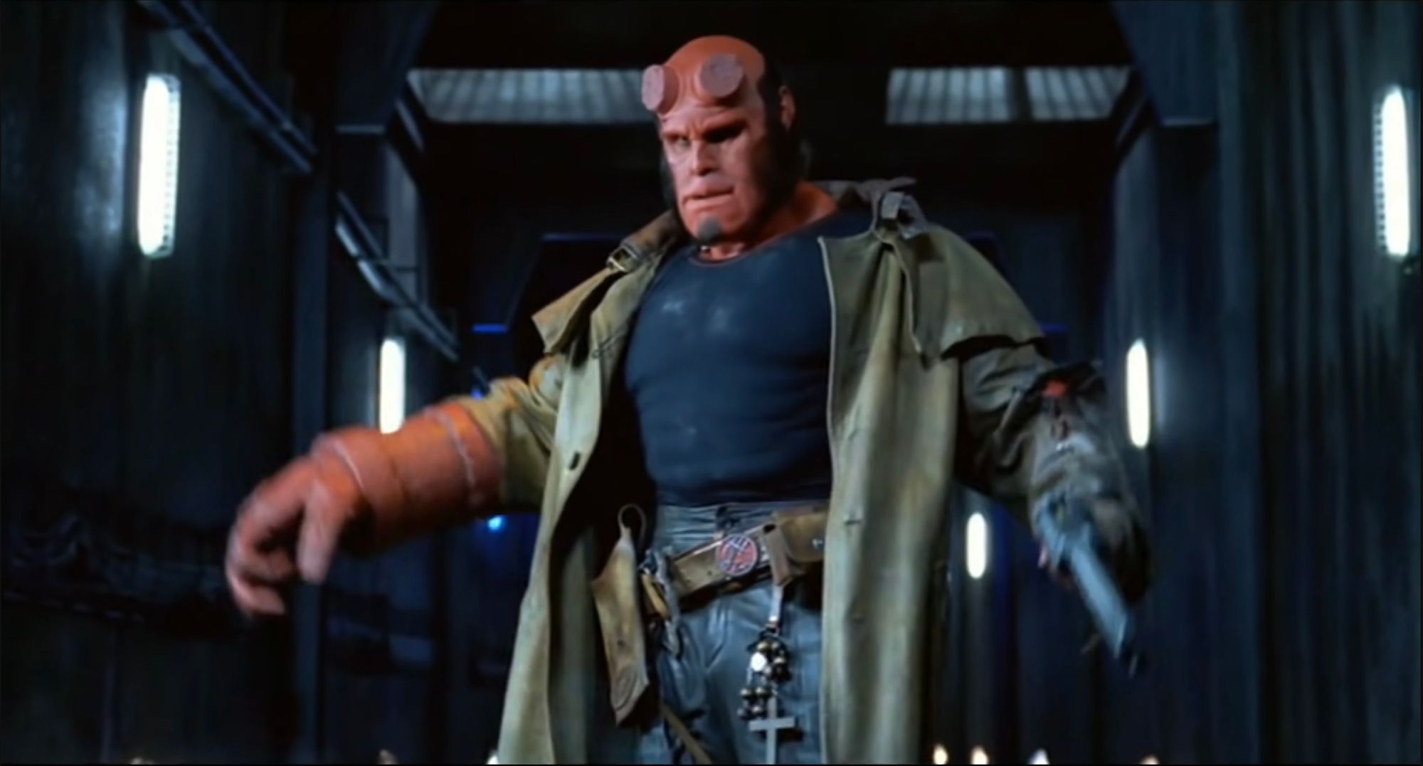 What do you do when you're a Hellboy fan and you're assigned to write about it for readers of Christianity Today?