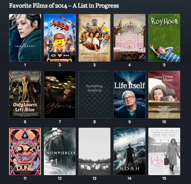 Overstreet's Favorite Films of 2014 — So Far