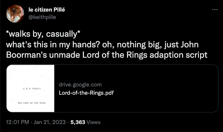 Tolkien fans: Do you dare?