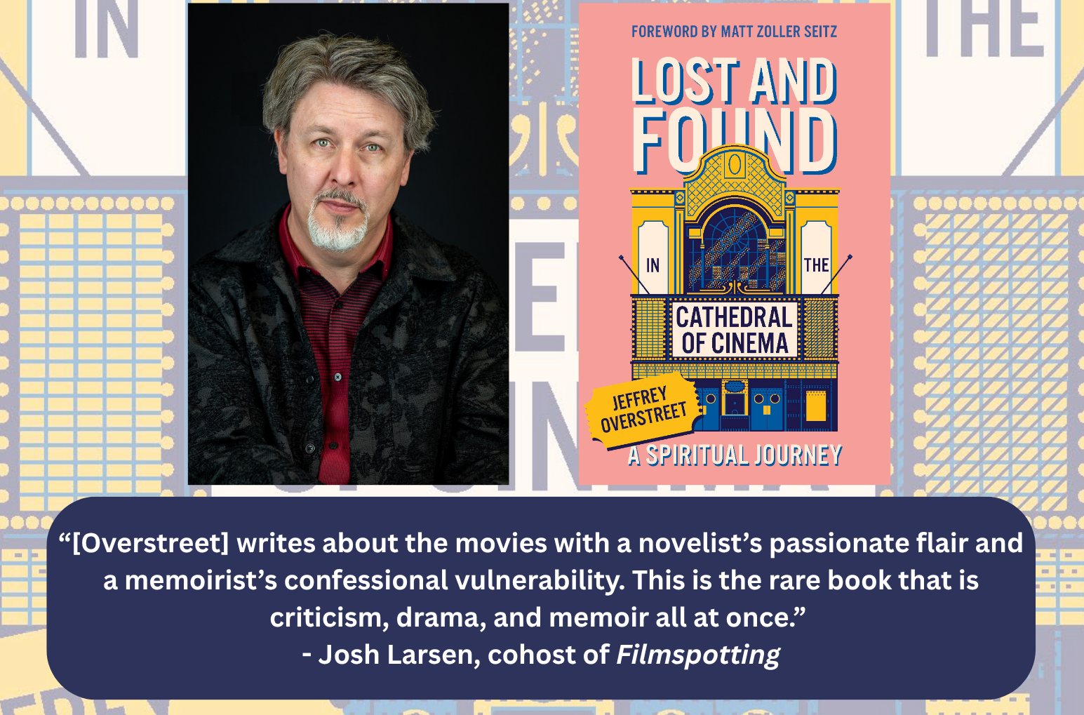 Love your North Seattle neighbor! Join me and Anne in Shoreline to celebrate the films that have changed us.