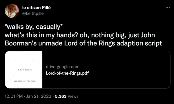 Tolkien fans: Do you dare?