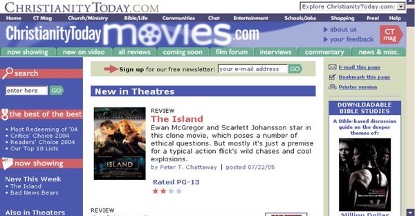 CT Movies getting something other than rage mail