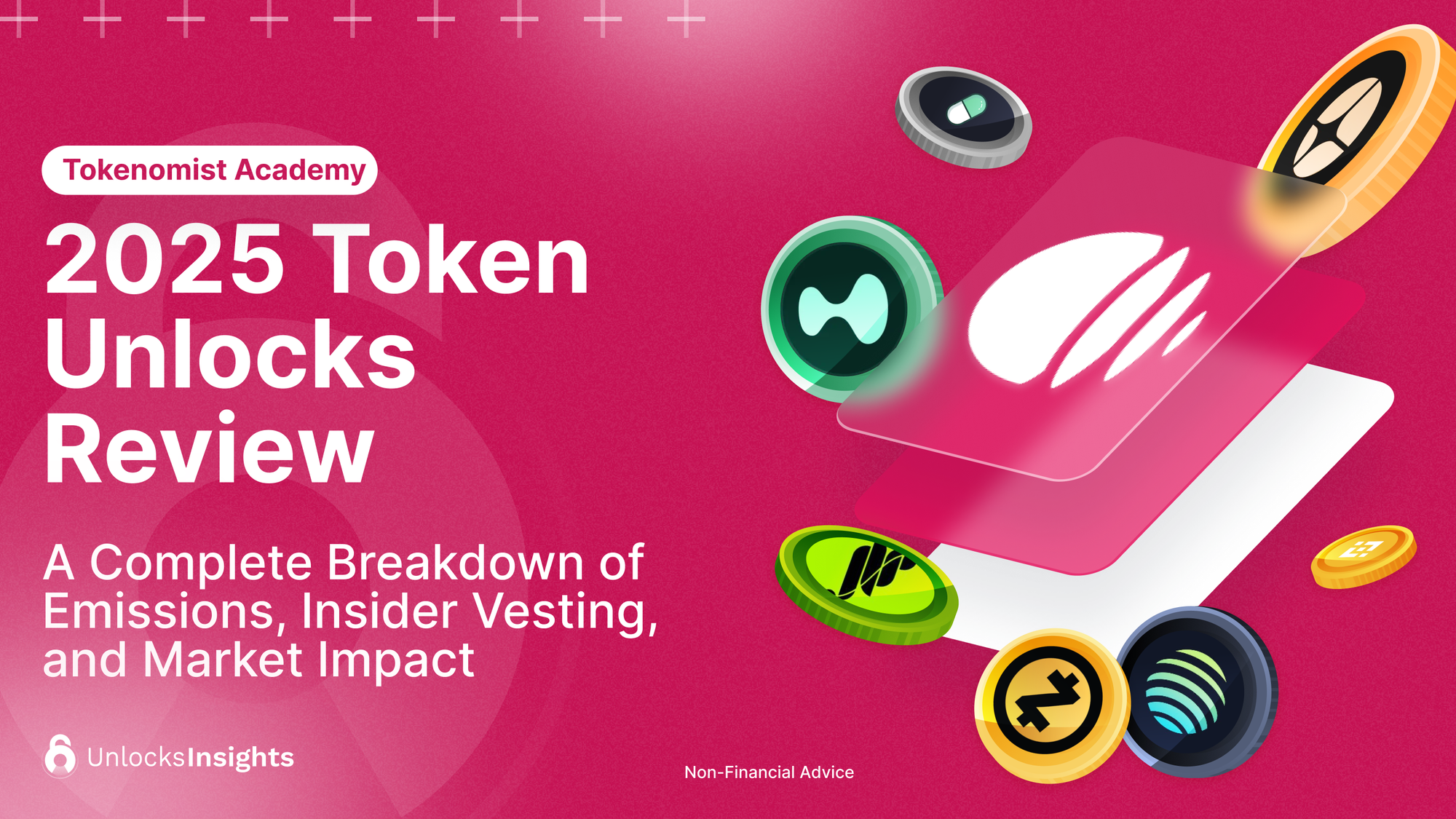 2025 Token Unlocks Review — A Complete Breakdown of Emissions, Insider Vesting, and Market Impact