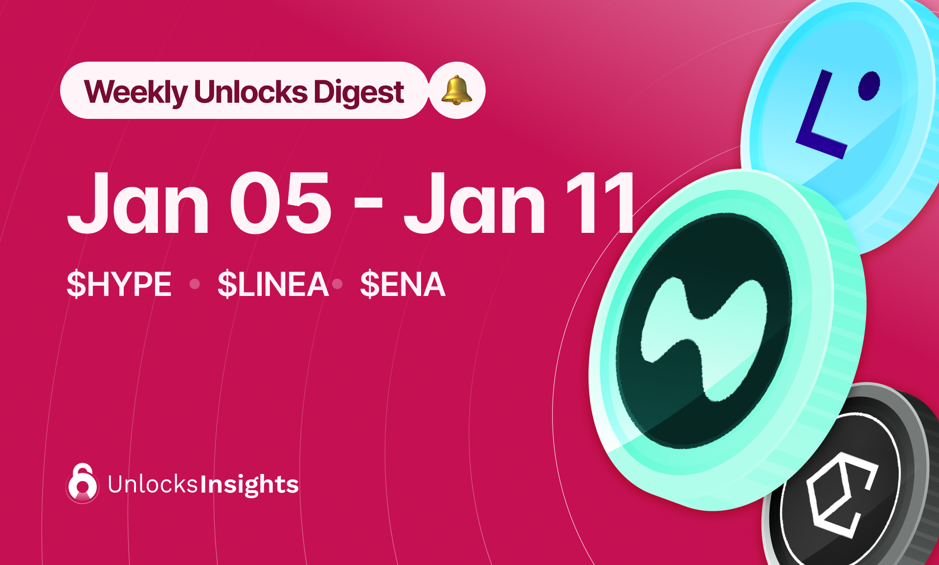 Weekly Unlocks Digest: Jan 05 –11, 2026