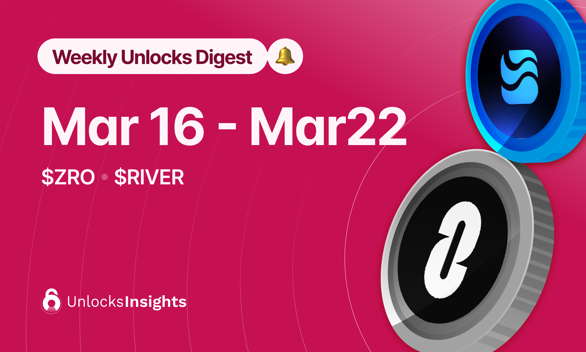 Weekly Token Unlocks Digest: Mar 16-22, 2026 | $ZRO Unlock in Focus