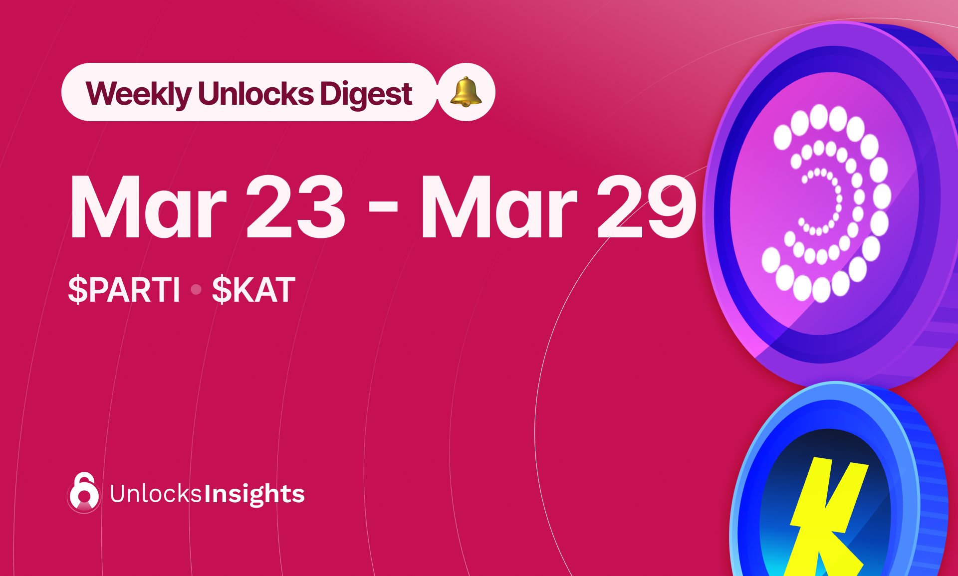 Weekly Token Unlocks Digest: Mar 23-29, 2026 | $PARTI Unlock and $HYPE Momentum