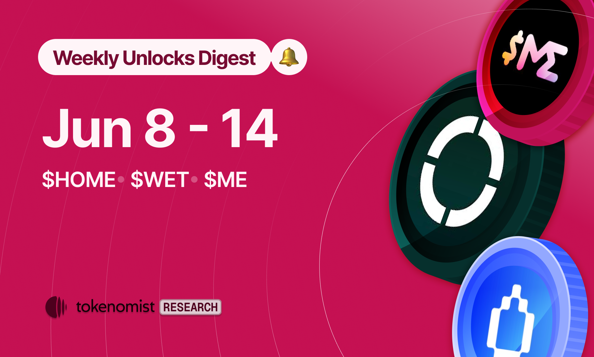 Weekly Unlock Digest: June 8-14, 2026 | Strategy's first BTC sale