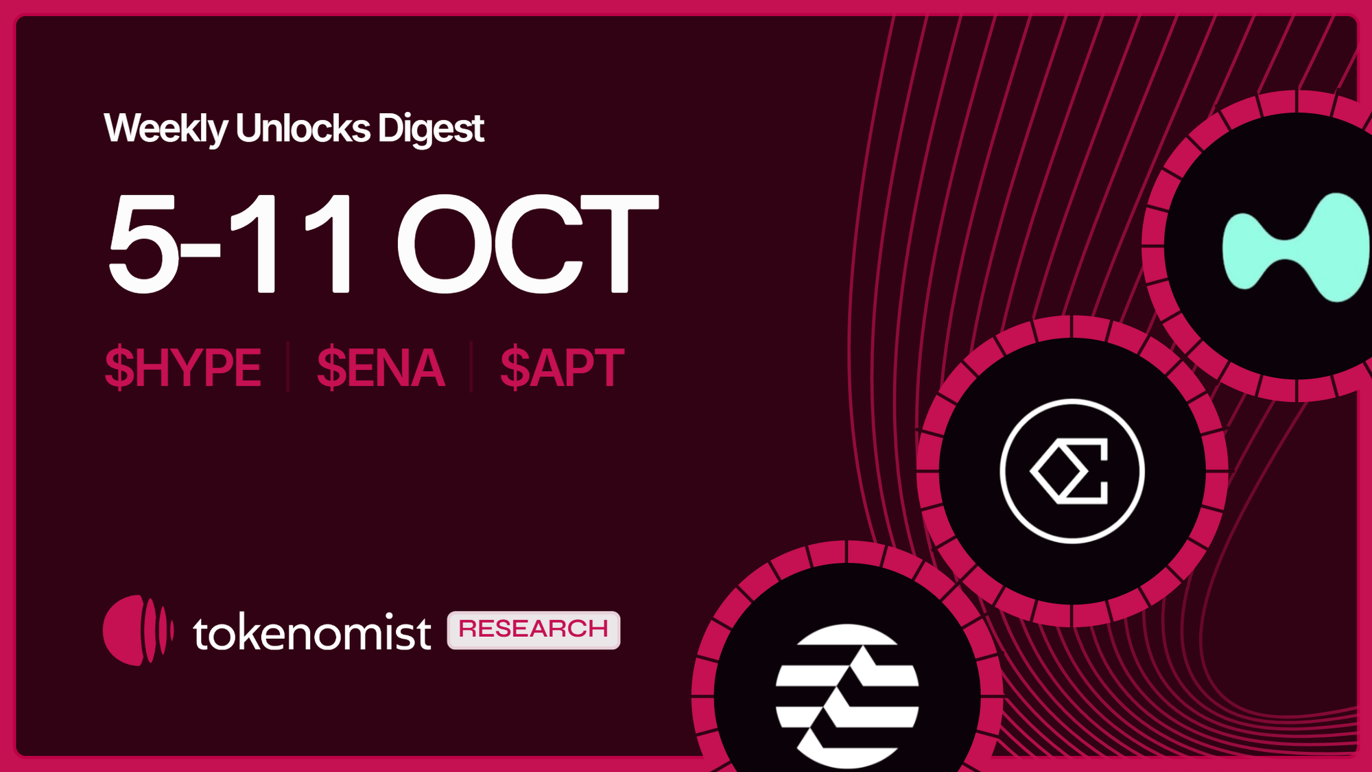 Weekly Unlock Digest: Oct 5-Oct 11, 2026 | HYPE's Team Payout Goes OTC