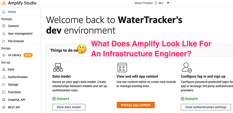 AWS Amplify Through An Infrastructure Lens