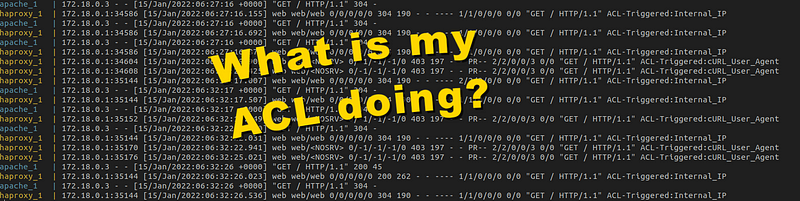 Surfacing ACL Actions in HAProxy Logs