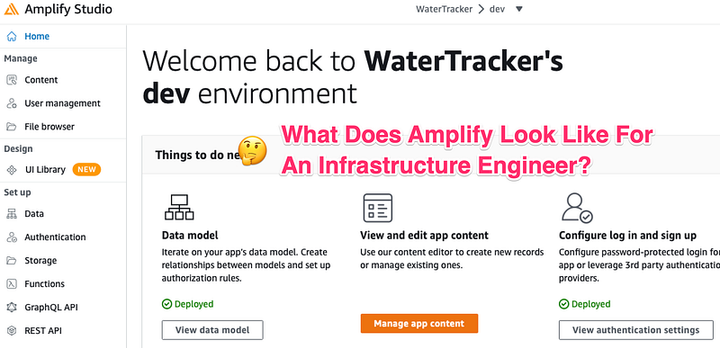 AWS Amplify Through An Infrastructure Lens