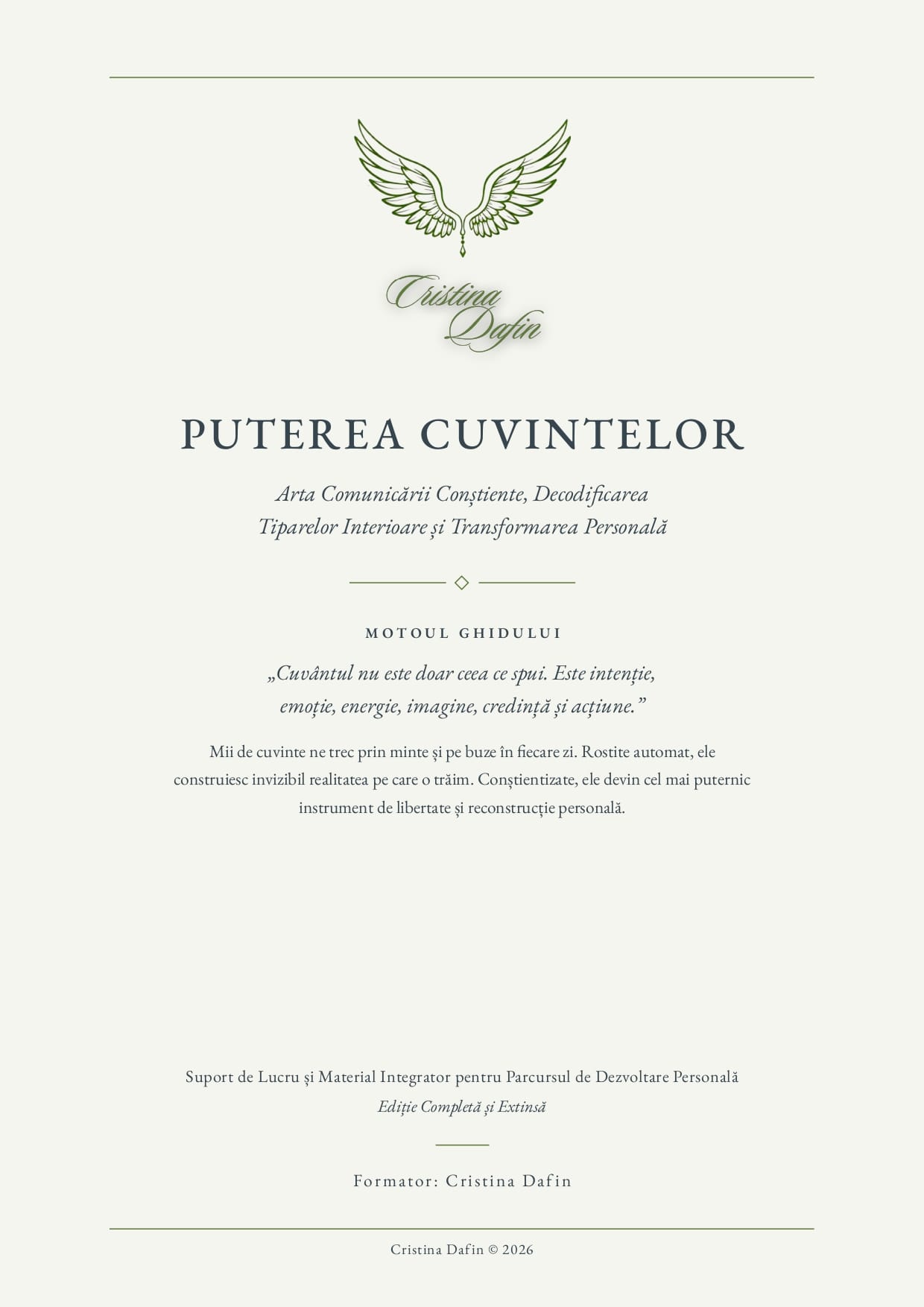 Puterea Cuvintelor