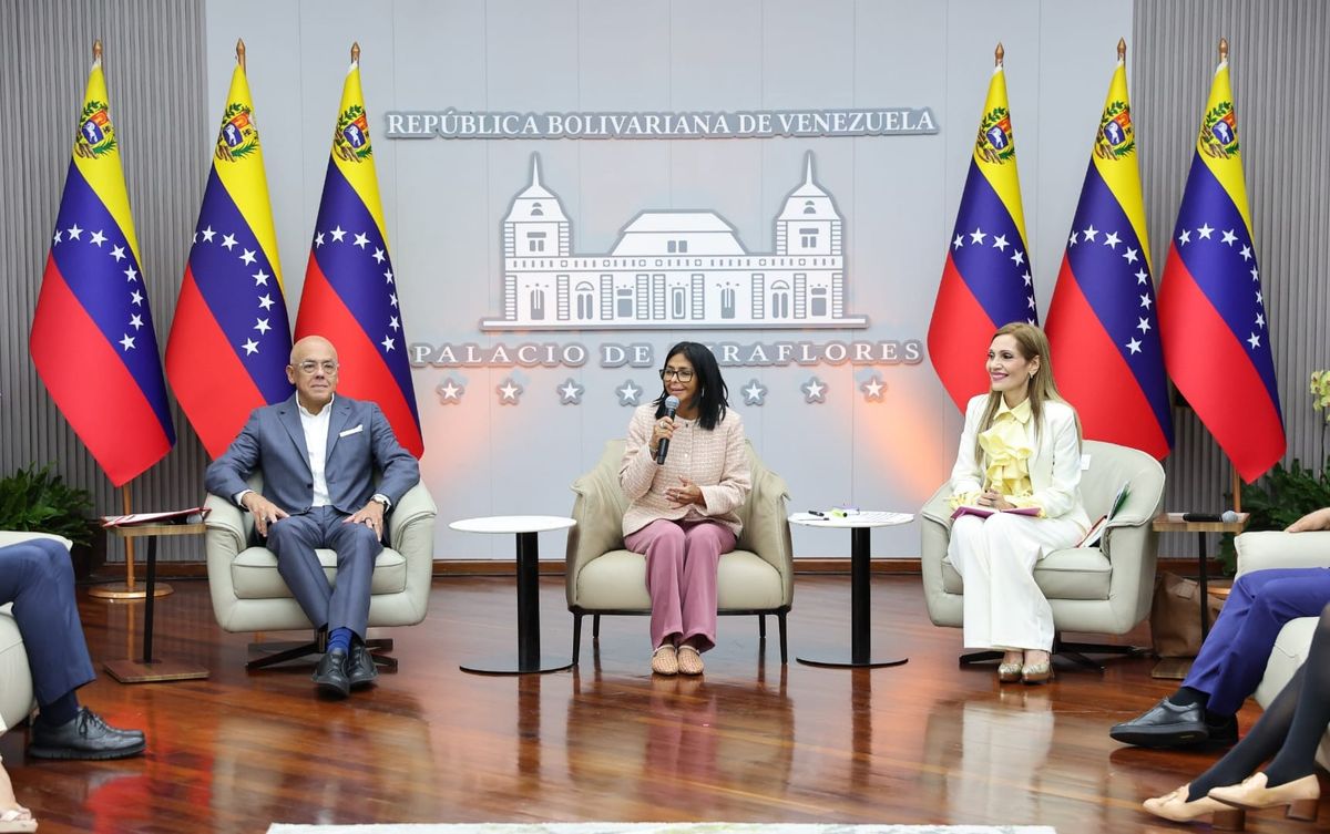 Delcy Rodríguez presenta el balance de la Ley de Amnistía en Miraflores