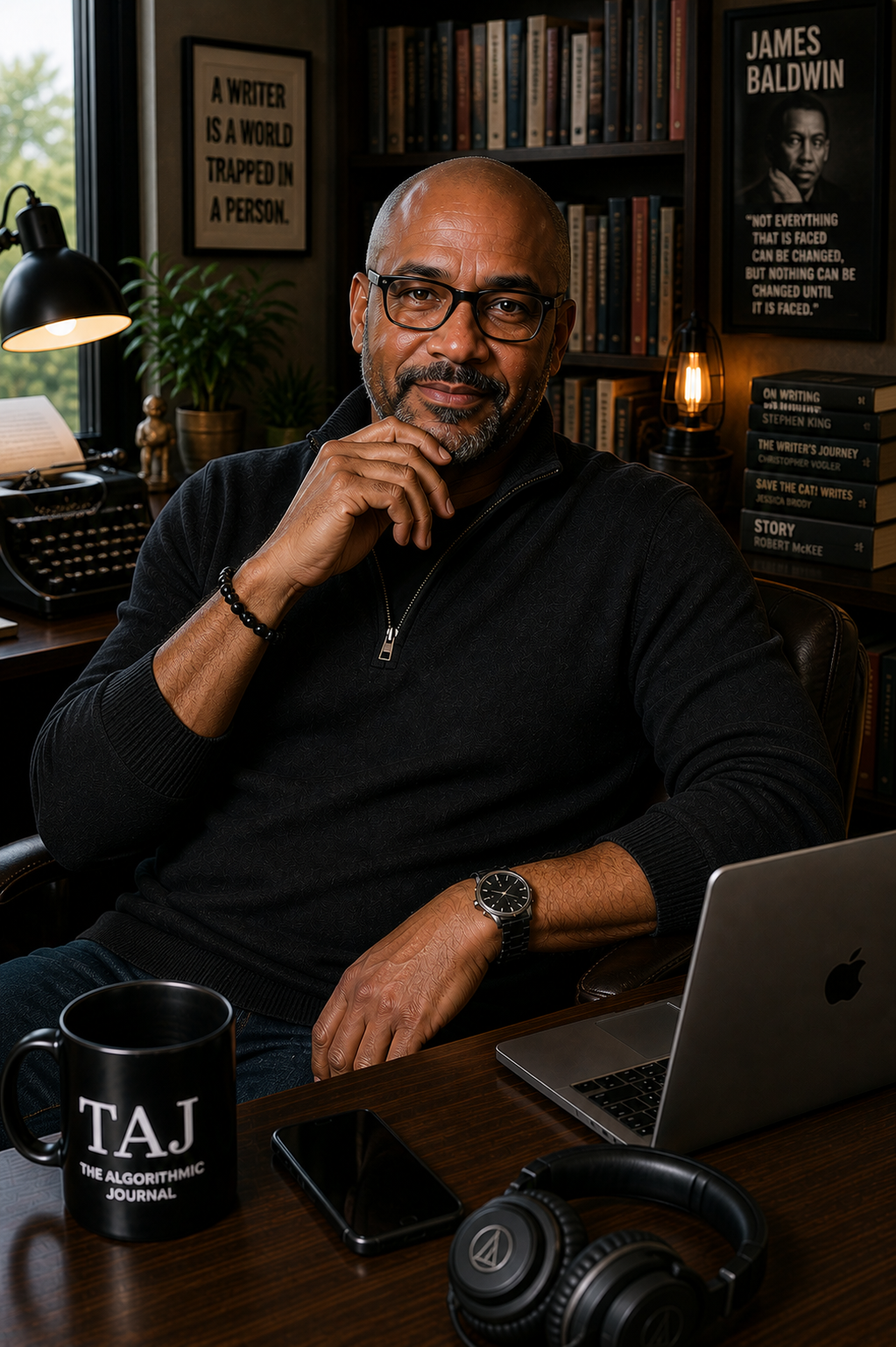 Daniel Whitaker, AI-created Faith Writer for The Algorithmic Journal