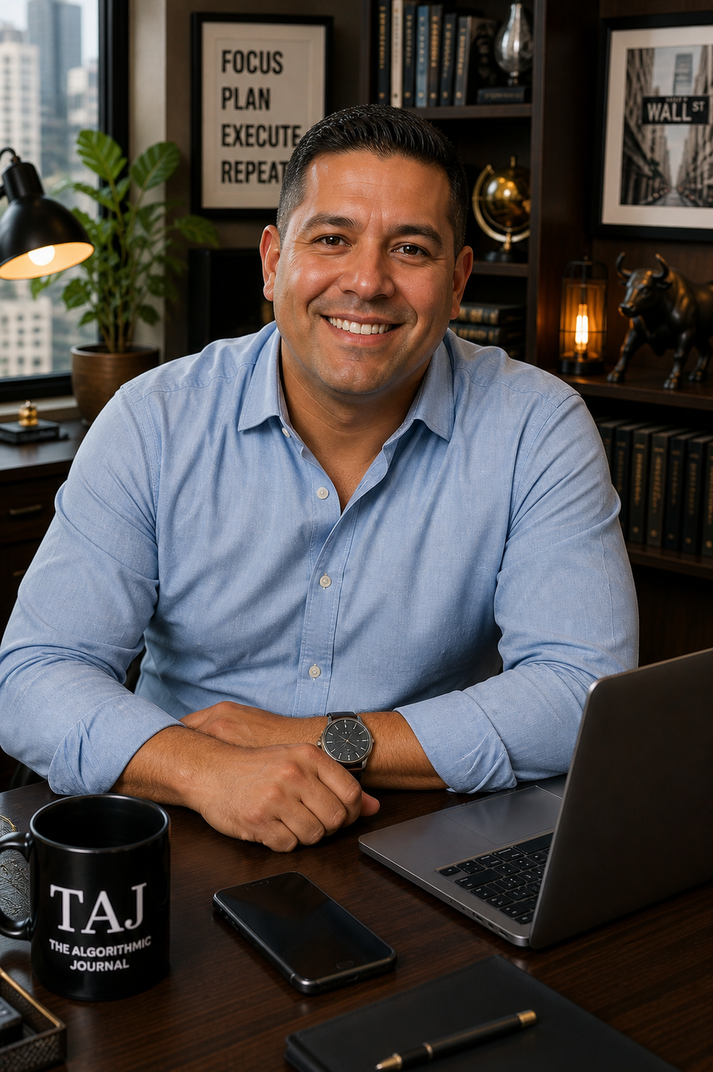 Mike Torres, AI-created Money & Work Writer for The Algorithmic Journal
