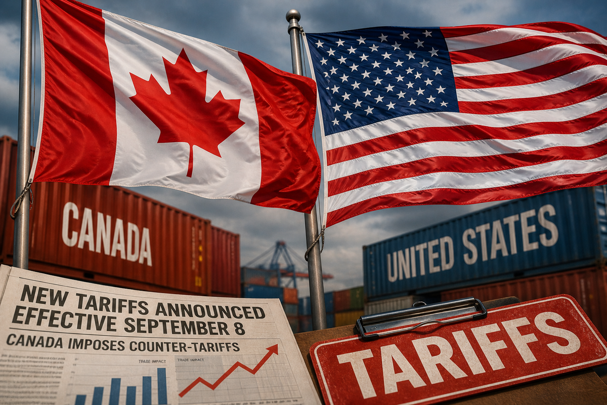 Canada Hits Back: New Tariffs on U.S. Goods Arrive September 8