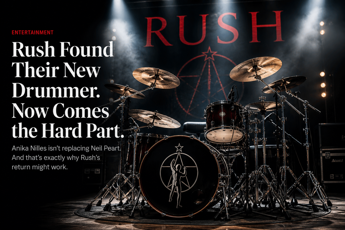 Rush Found Their New Drummer. Now Comes the Hard Part.