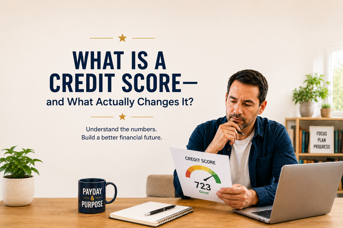 What Is a Credit Score — and What Actually Changes It?