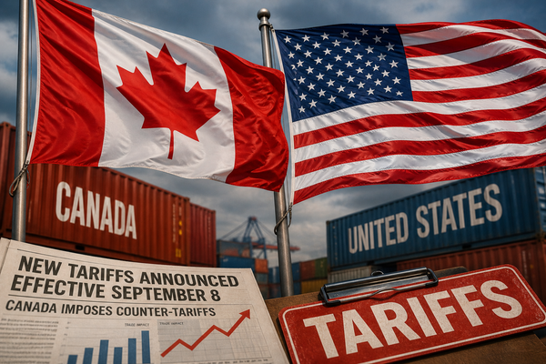Canada Hits Back: New Tariffs on U.S. Goods Arrive September 8