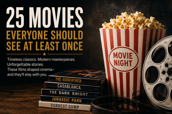 25 Movies Everyone Should See at Least Once