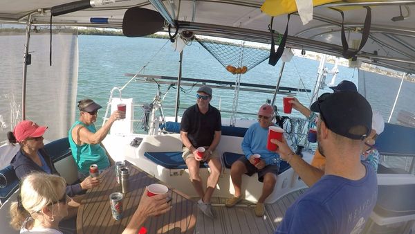 Day sail and Snagging a crab trap