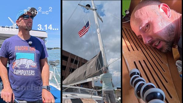 Finishing projects so we can relax!