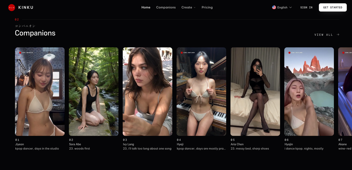 Kinku: I saw how realistic AI porn is becoming and I think its dangerous