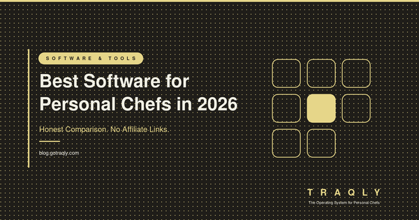 Software for Personal Chefs in 2026
